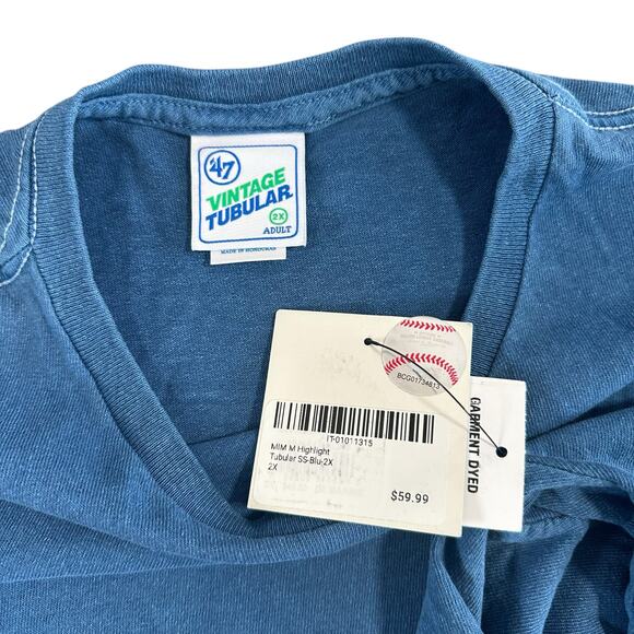 Vintage Tubular Men's Miami Marlins Short Sleeve T Shirt Plus Size 2X - Picture 4 of 4